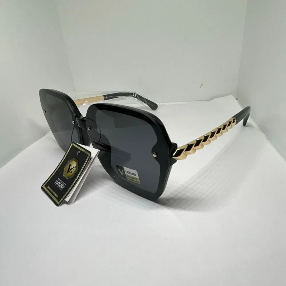 VG Oversized Square Fashion Sunglasses UV400 – Designer Style – New
